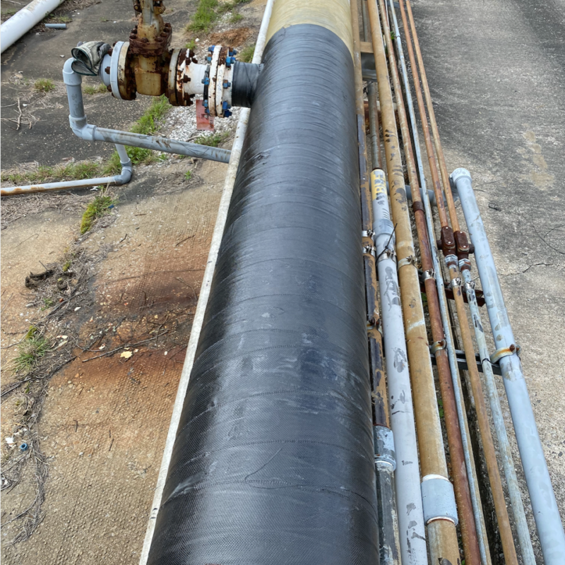 Texas Carbon Fiber Wrap Industrial Pipeline & Vessel Wrapping
